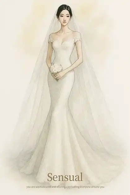 Sensual 웨딩드레스